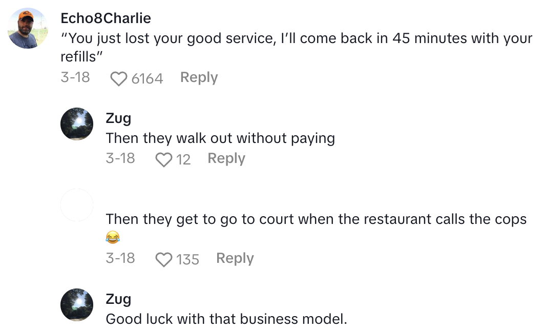 Screenshot 2025 04 17 at 4.50.50 PM A Waitress Congratulated Some Customers And Then They Took Her Tip Away. Heres Why.